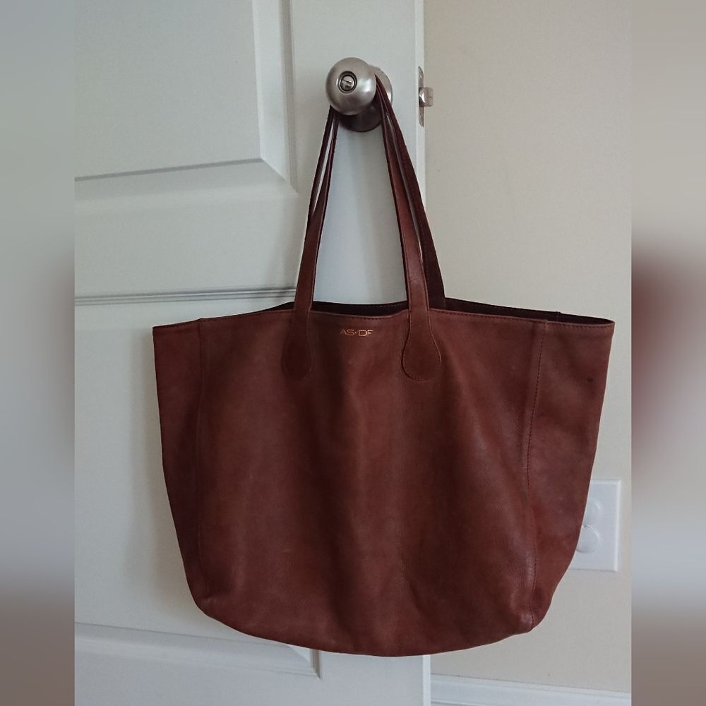 AS by DF THE ICON REVERSIBLE SHOPPER in brown